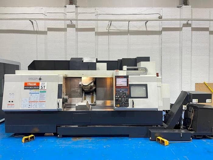 Front view of Mazak Integrex 200IV ST machine