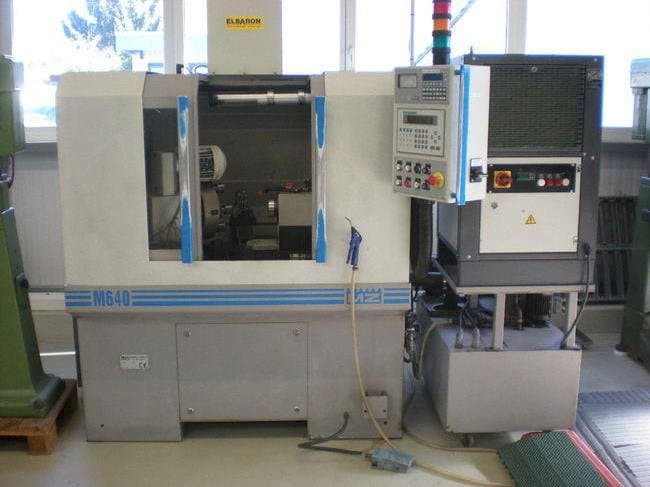 Front view of Monnier & Zahner M640 machine