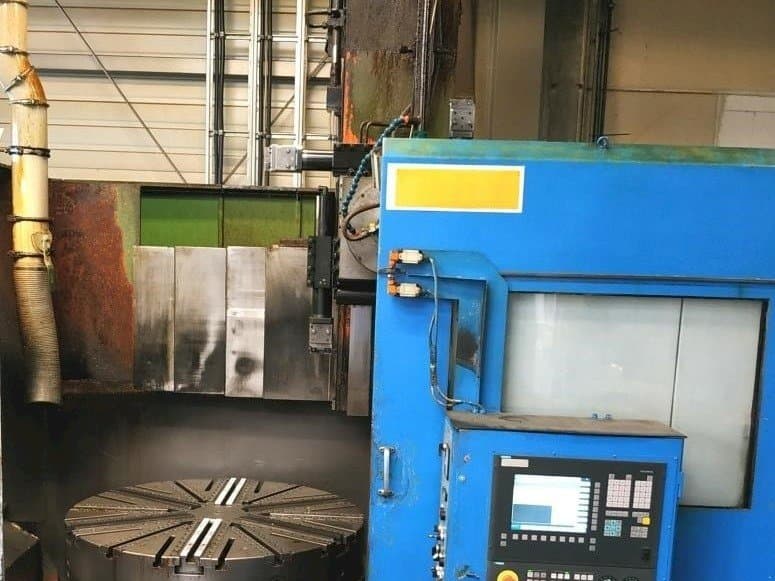 Front view of Carnaghi AT 1400 machine