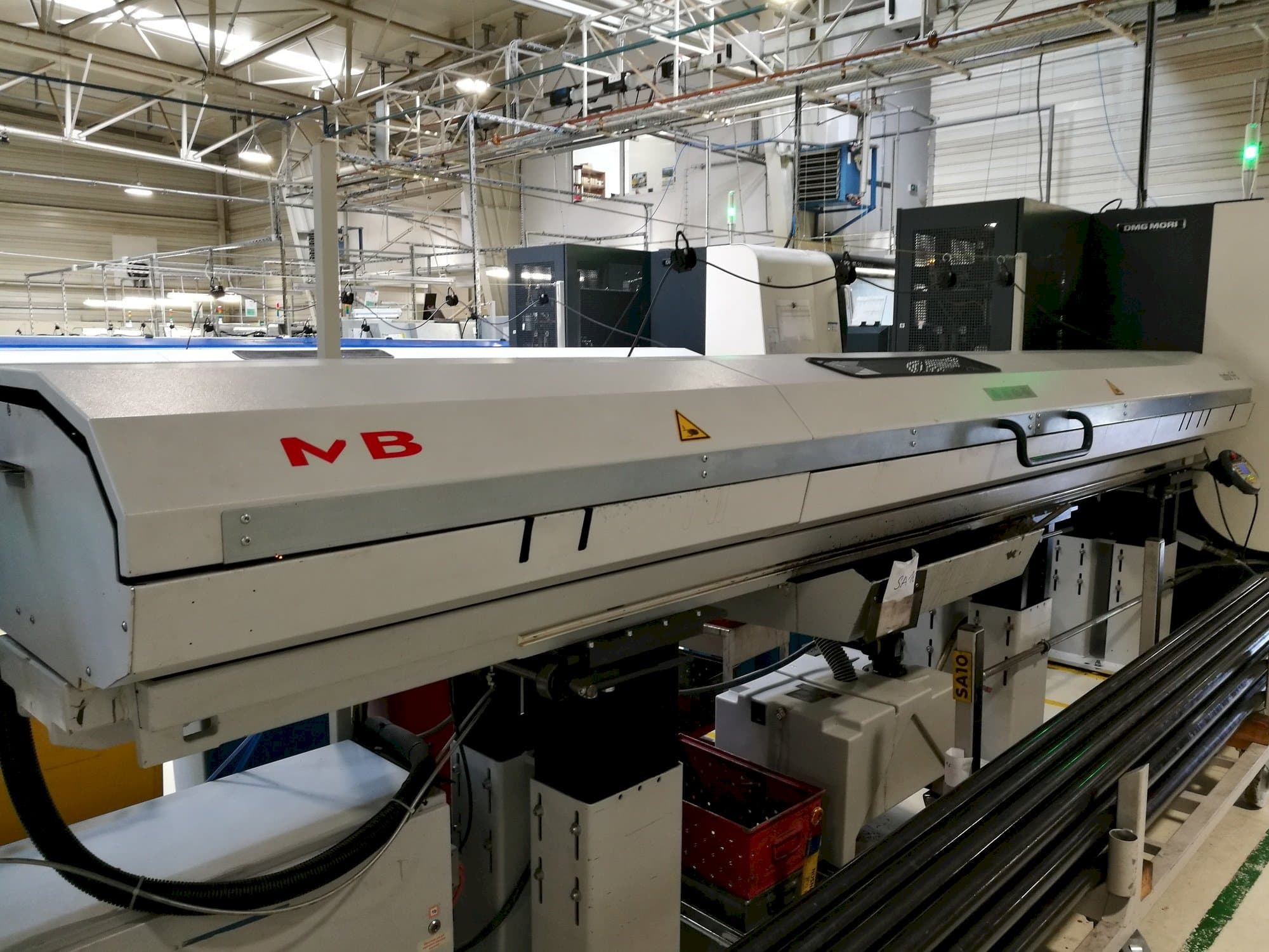 Front view of FMB Turbo 5-55/4200 A machine