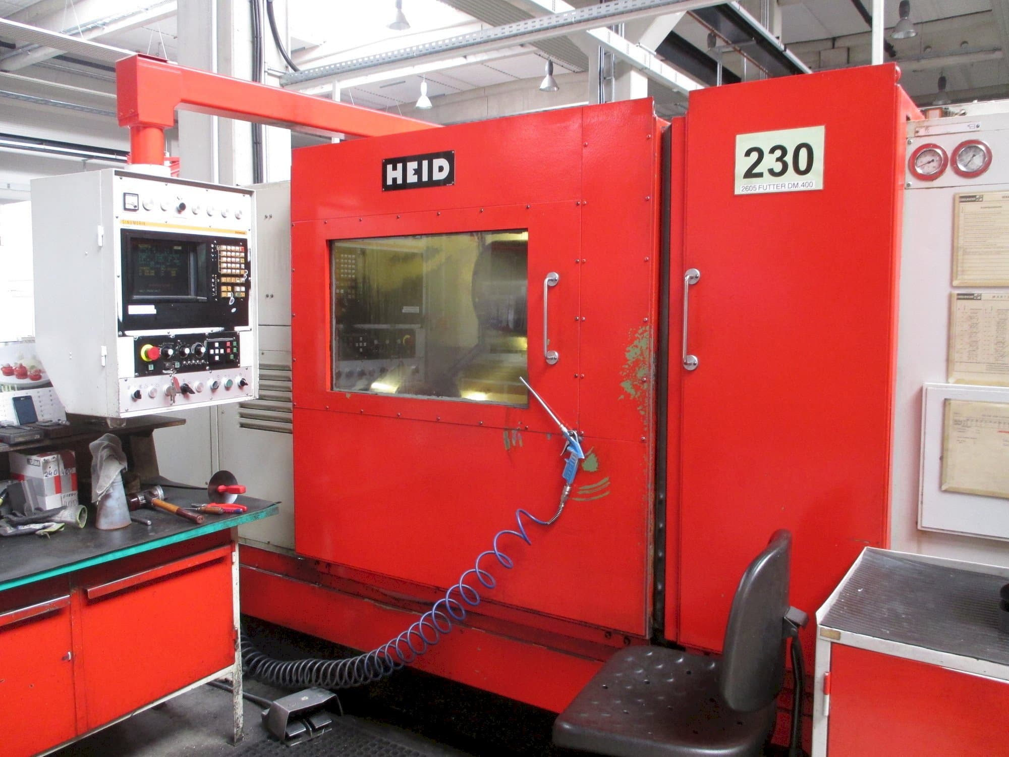 Front view of HEID SDM12-NCC  machine