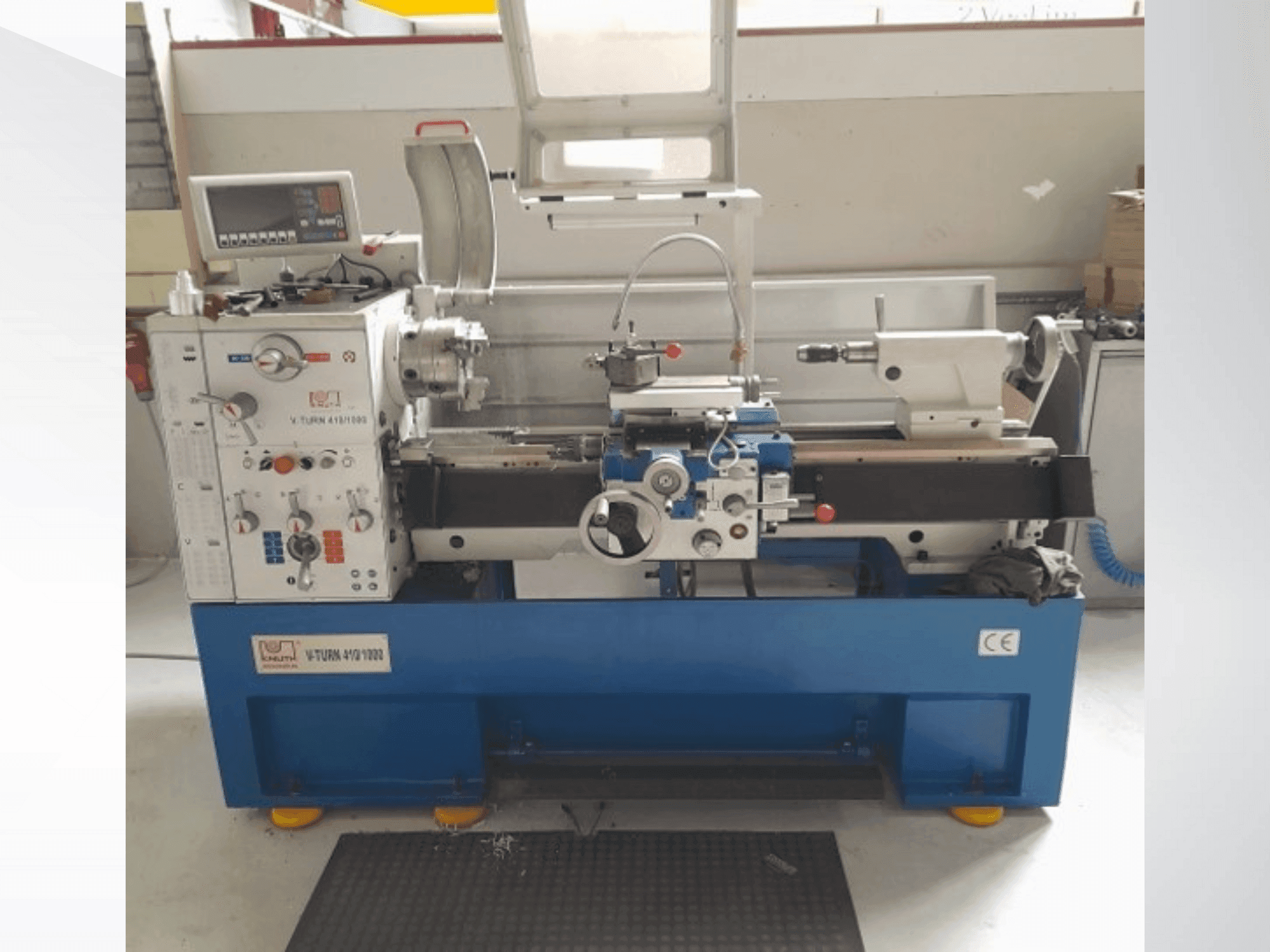 Front view of KNUTH V-Turn 410/1000 machine