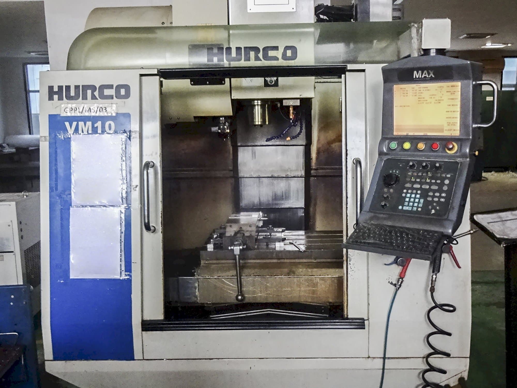Front view of Hurco VM10 Machine