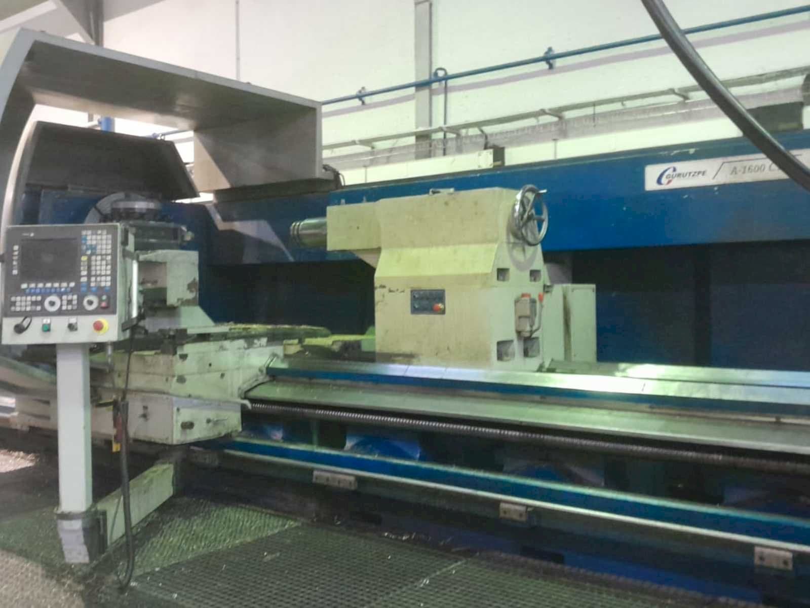 Front view of Gurutzpe A-1600 CNC machine