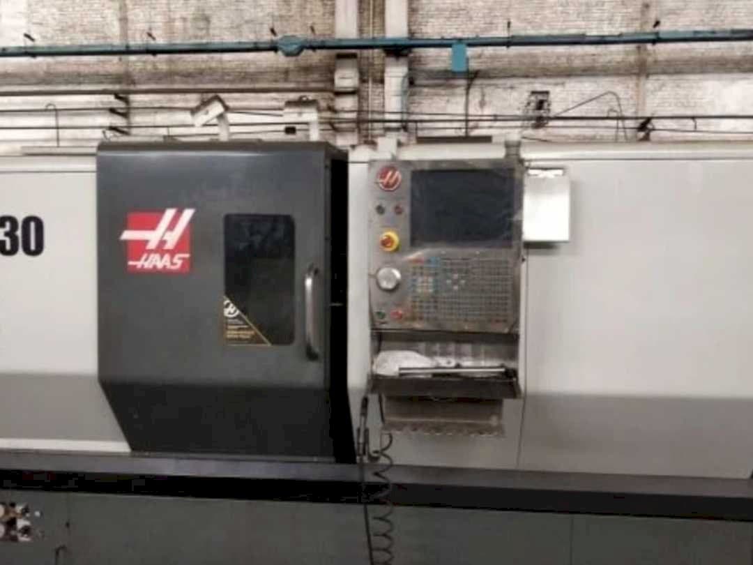Front view of HAAS ST-30 machine