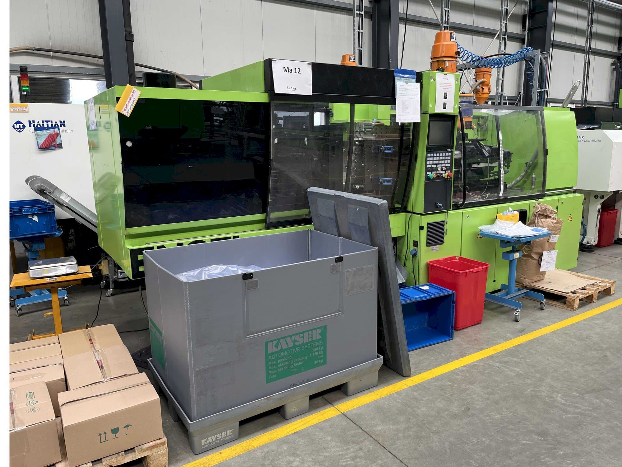 Front view of Engel VICTORY 500/120 Standard machine