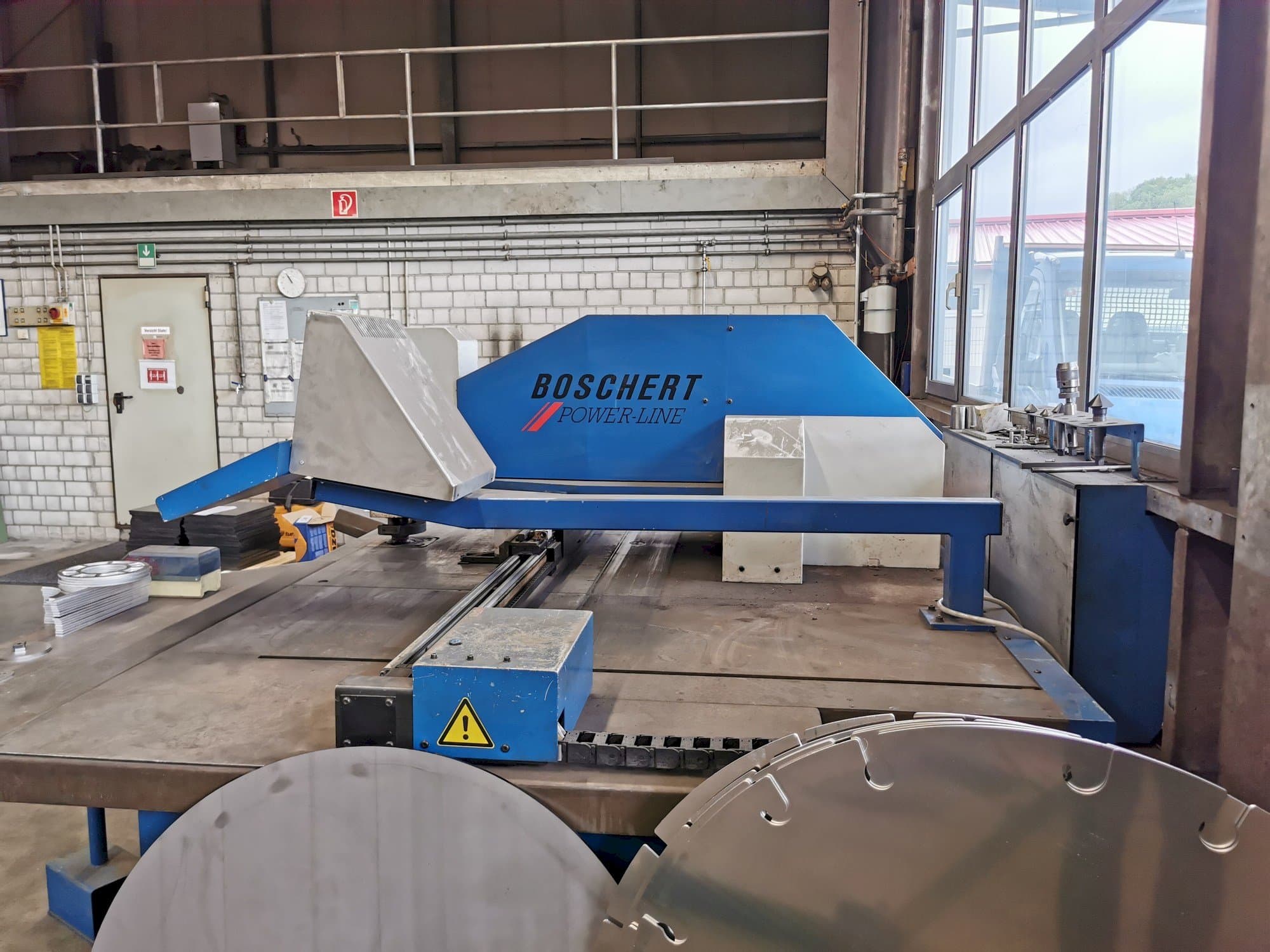 Front view of BOSCHERT PL 150 CNC Z  machine