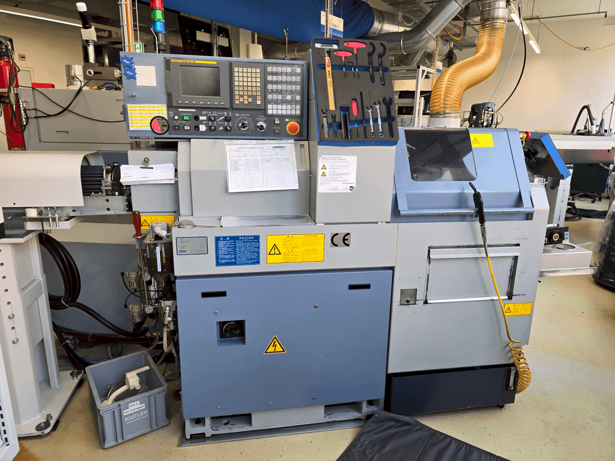 Front view of STAR MICRONICS SB-16D  machine