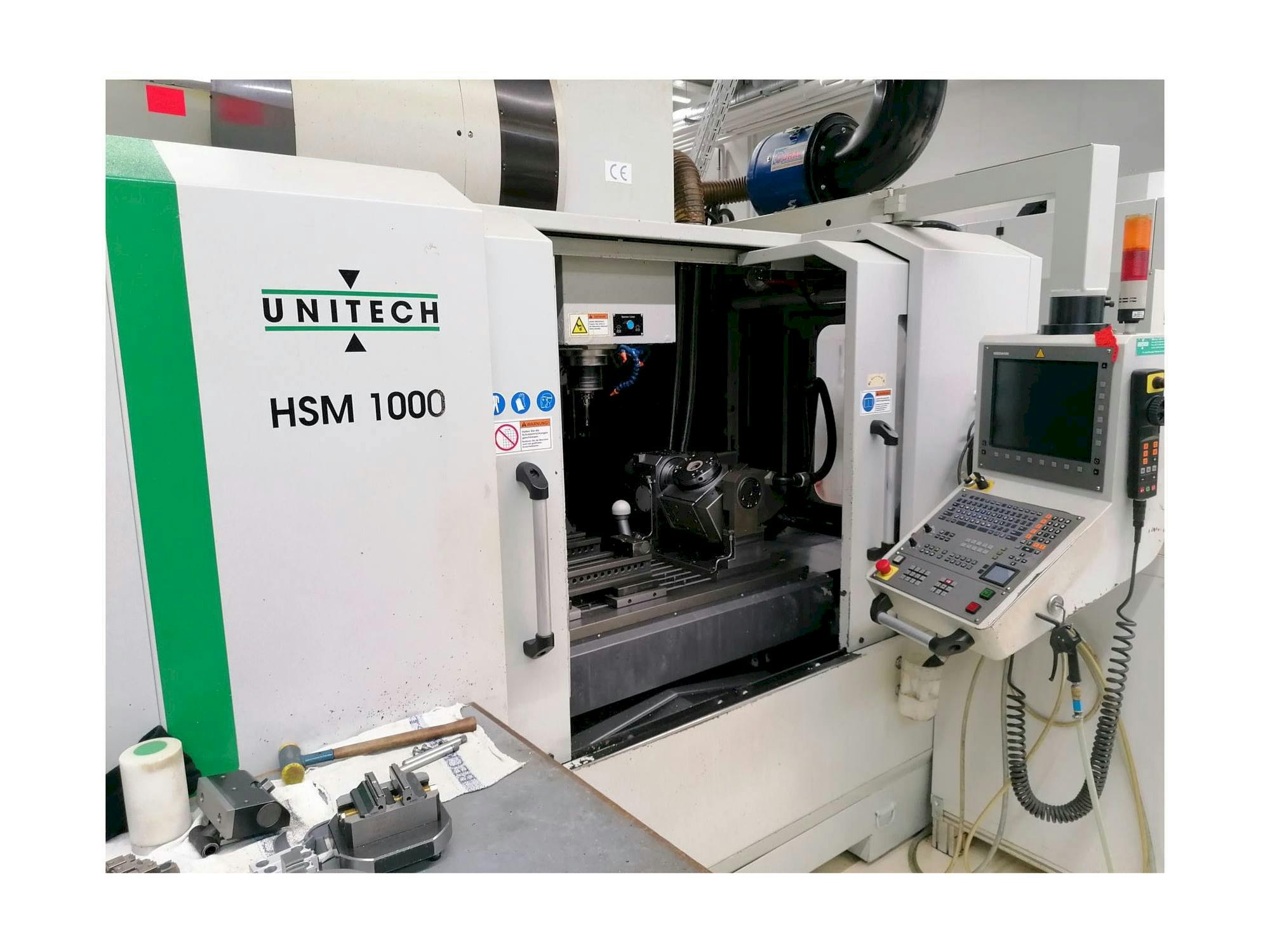 Front view of UNITECH HSM1000  machine