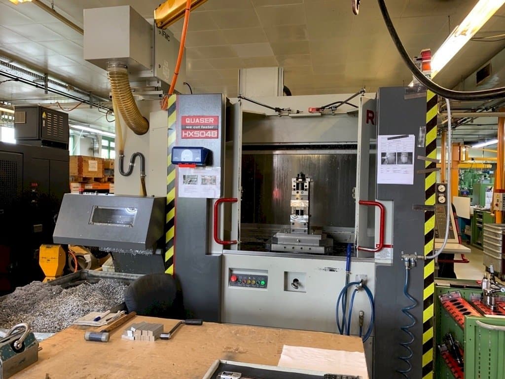 Front view of Quaser HX504B machine