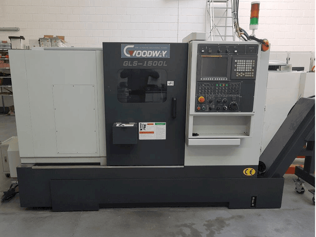 Front view of Goodway GLS-1500L machine