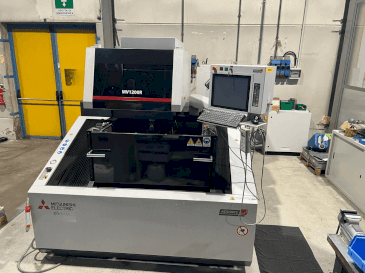 Front view of Mitsubishi MV1200R machine