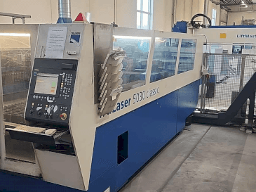 Front view of TRUMPF TruLaser 5030 classic machine