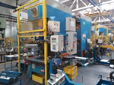 Front view of AIDA NC 1-150  machine