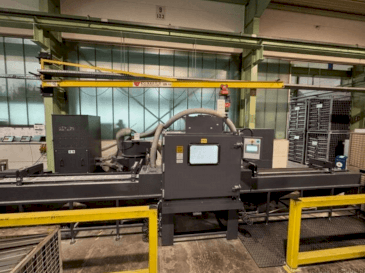 Front view of MHG SMG 160 machine