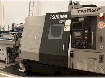Front view of TSUGAMI TMB 2E machine