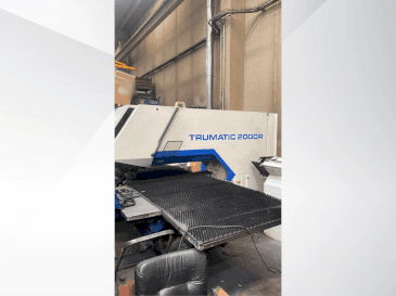 Front view of TRUMPF TC2000R  machine
