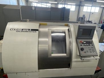 Front view of Gildemeister CTX 400 S2  machine