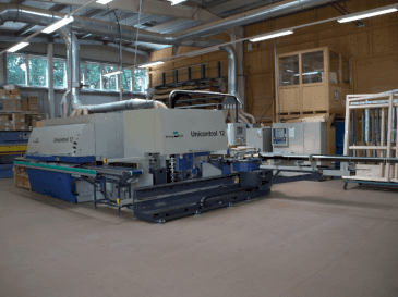 Front view of WEINIG / DIMTER UNICONTROL 12  machine