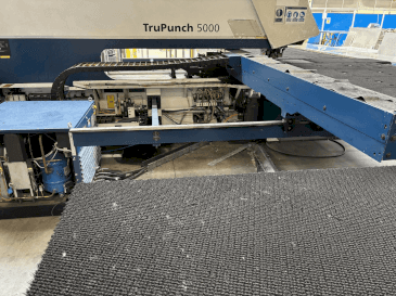 Front view of TRUMPF TRUPUNCH 5000 S10 machine