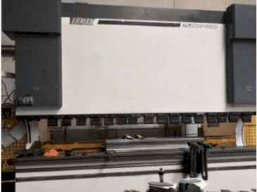 Front view of ERMAK CNC HAP 4100x400 machine
