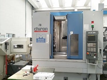 Front view of CHIRON Mill 800  machine