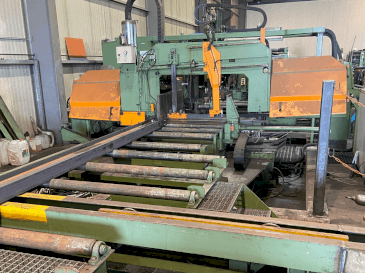 Front view of MEBA 560 DG-1000 + PEDDINGHAUS TDK 1000 /9P machine