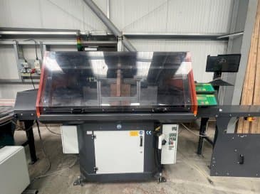 Front view of TIGER UKA 600 Cross cut installation machine