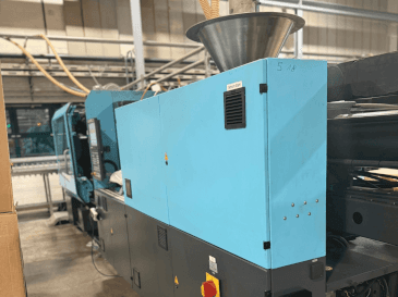 Front view of SUMITOMO SHI DEMAG El-Exis S250/630-1600 machine