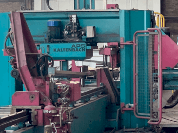 Front view of KALTENBACH KBS 851 DGNC machine