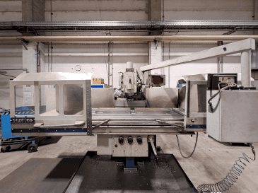 Front view of TOS FGS63T Plus  machine