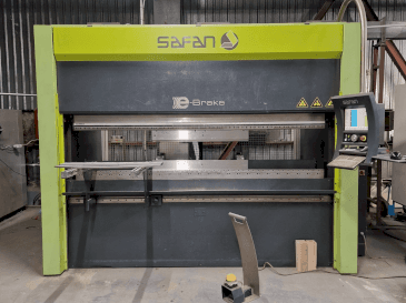 Front view of Safan E-Brake 80-2550-Ts3 Cnc machine