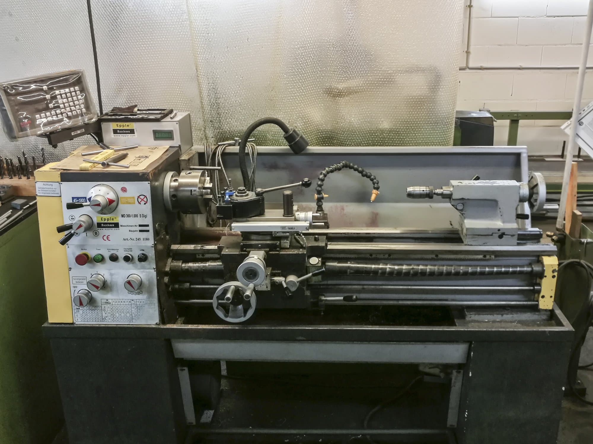 Front view of Epple MD 360-1000 S Digi Machine