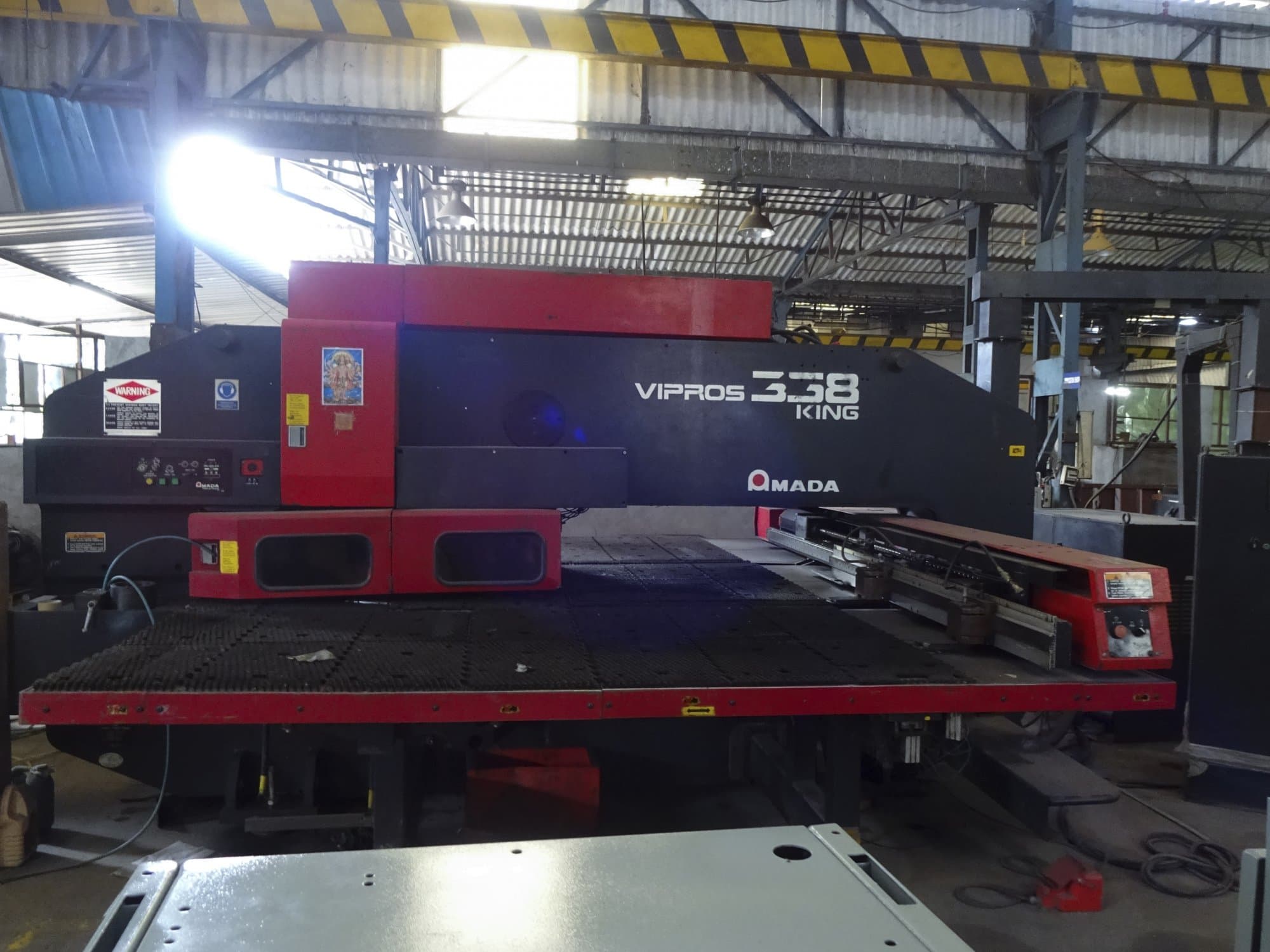 Front view of AMADA Vipros 358 King machine