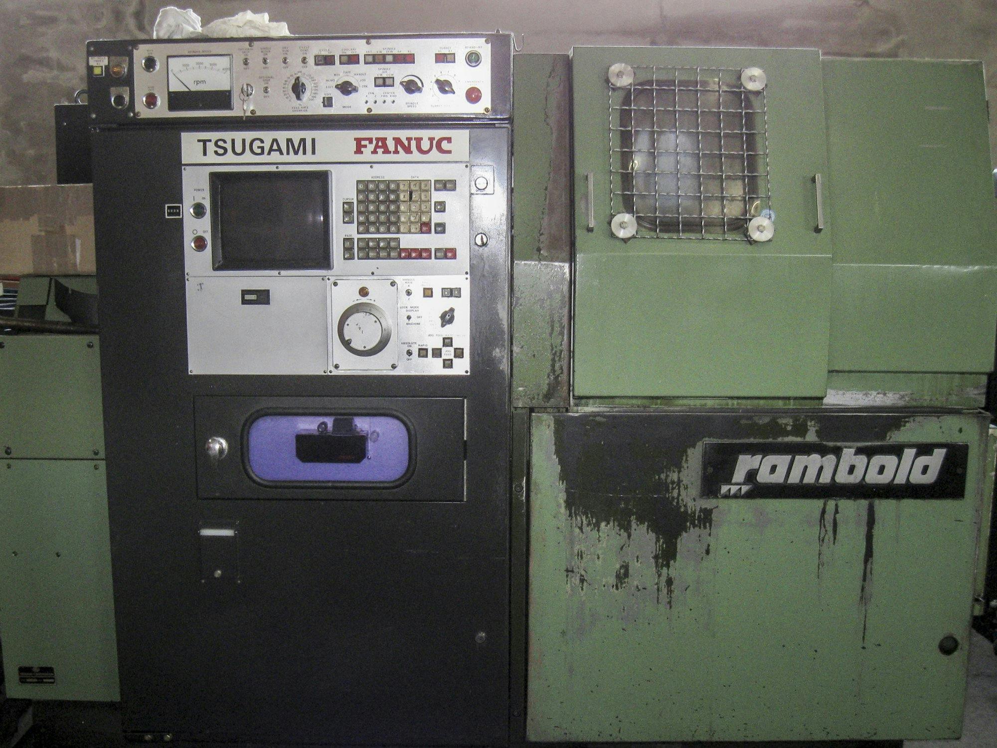 Front view of TSUGAMI T-NCM 45/160 Machine