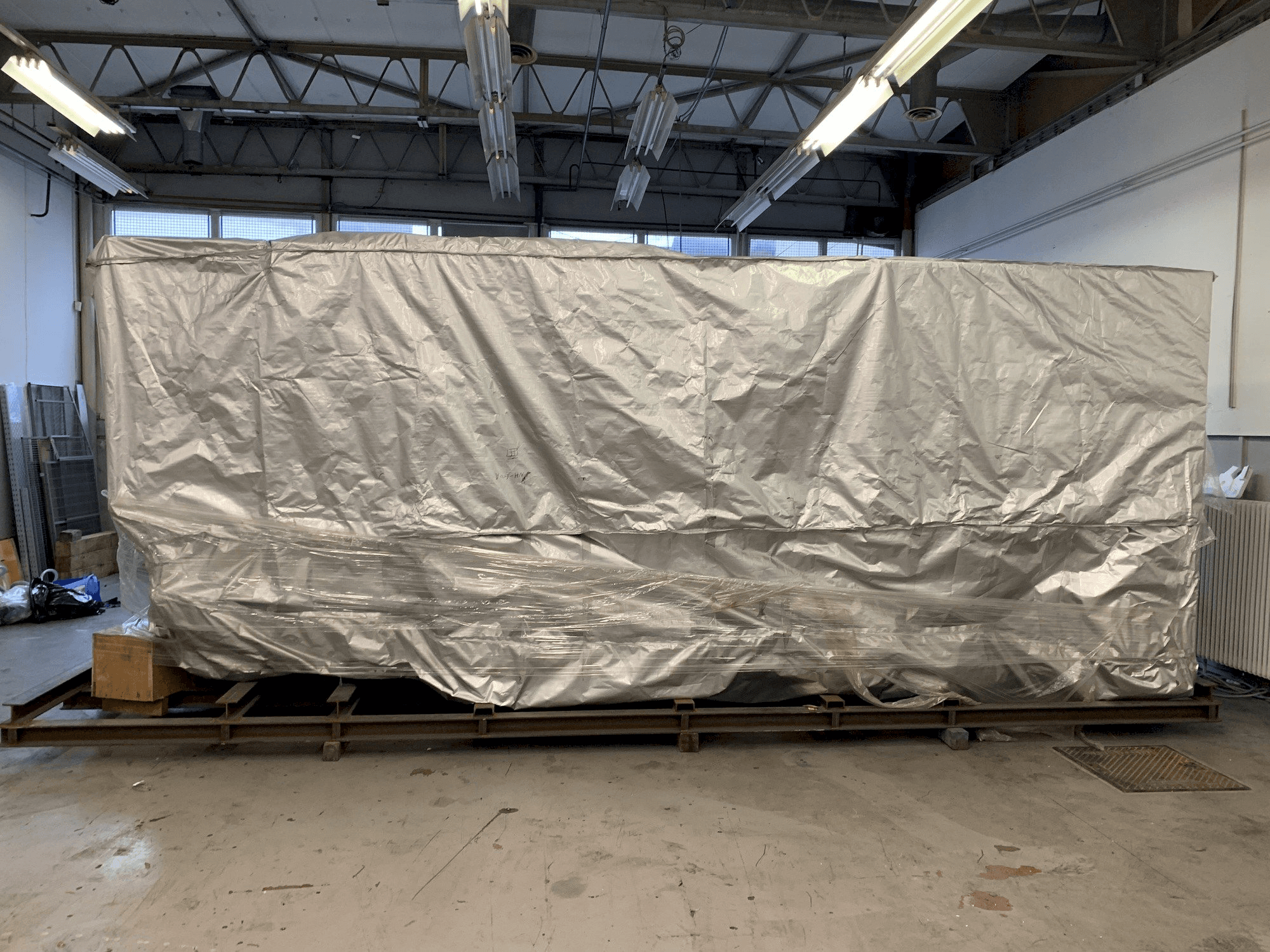 Front view of YCM NH 500A machine