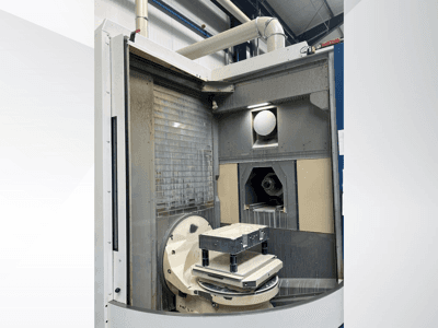 Working room of GROB G550a  machine
