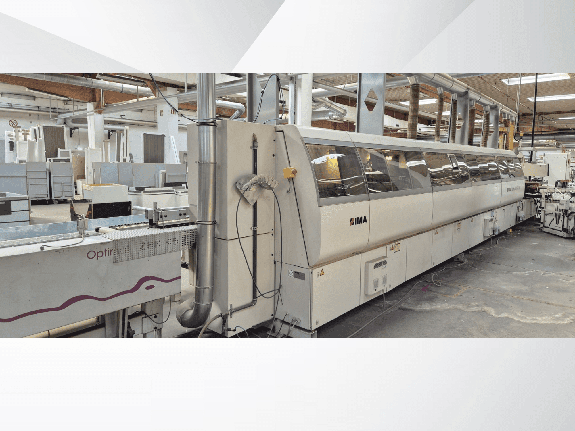 Front view of IMA Novimat Systems I/R75/1000 machine