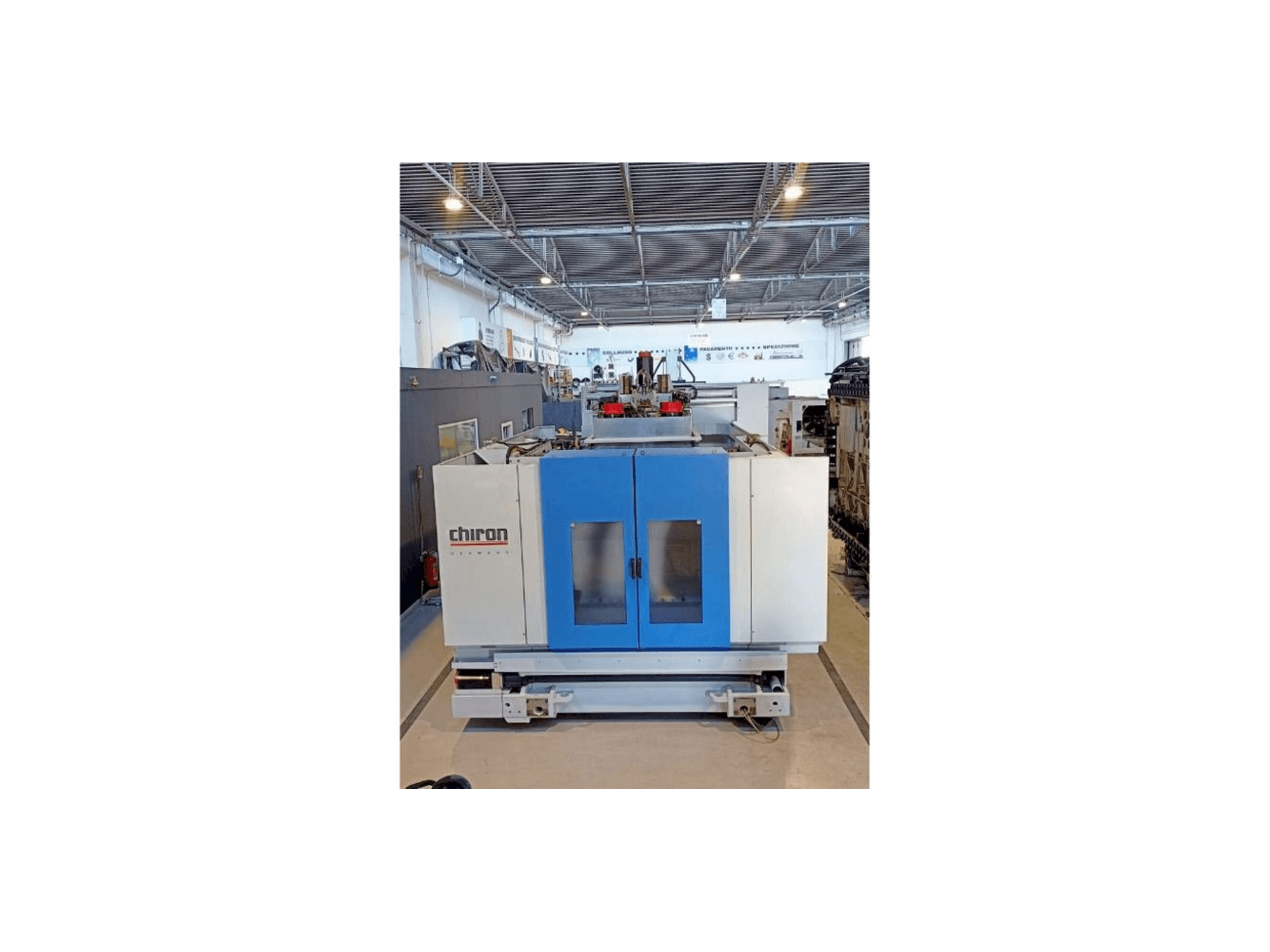 Front view of CHIRON DZ24 WM HS machine