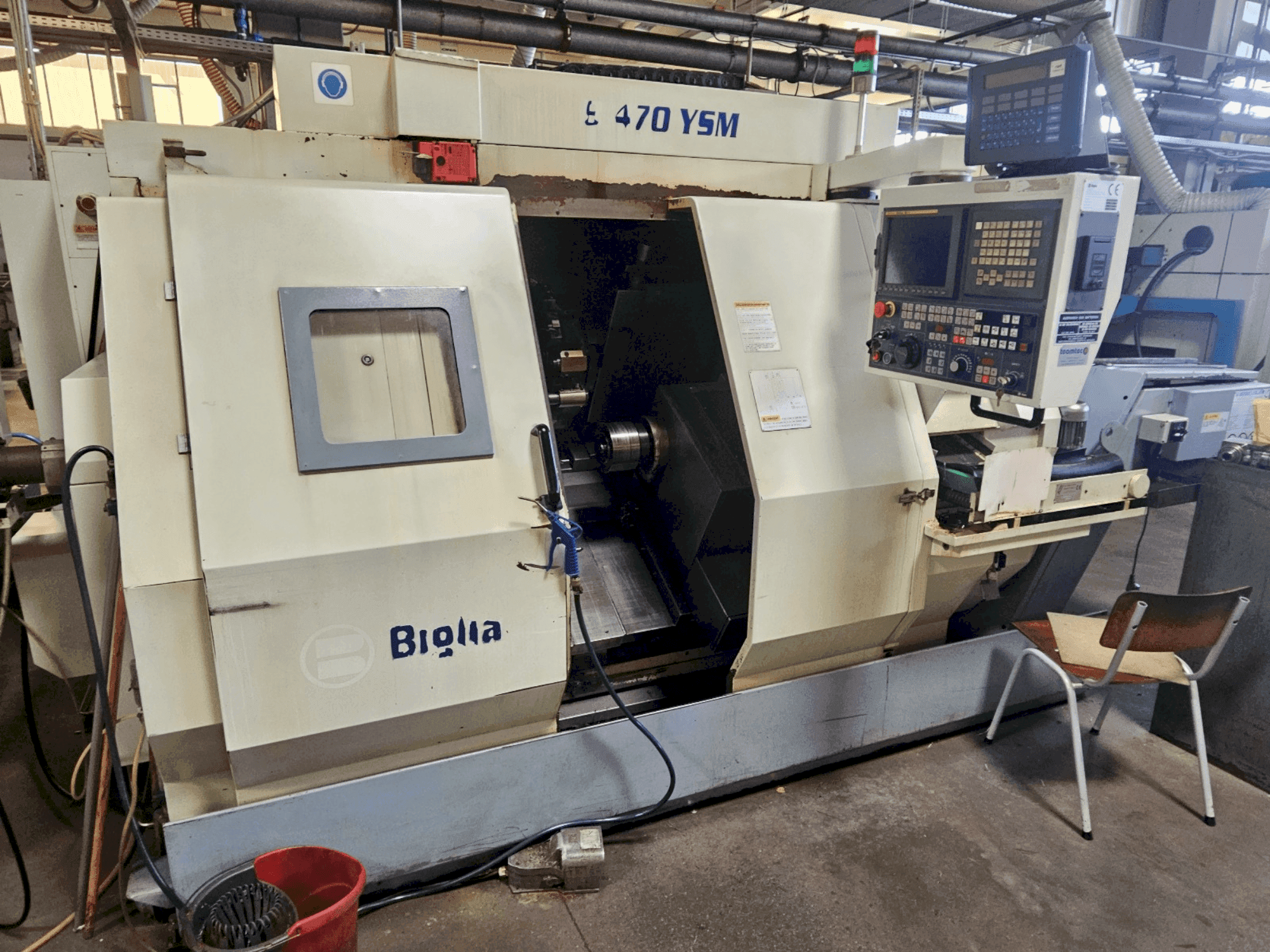 Front view of Biglia B 470 YSM machine