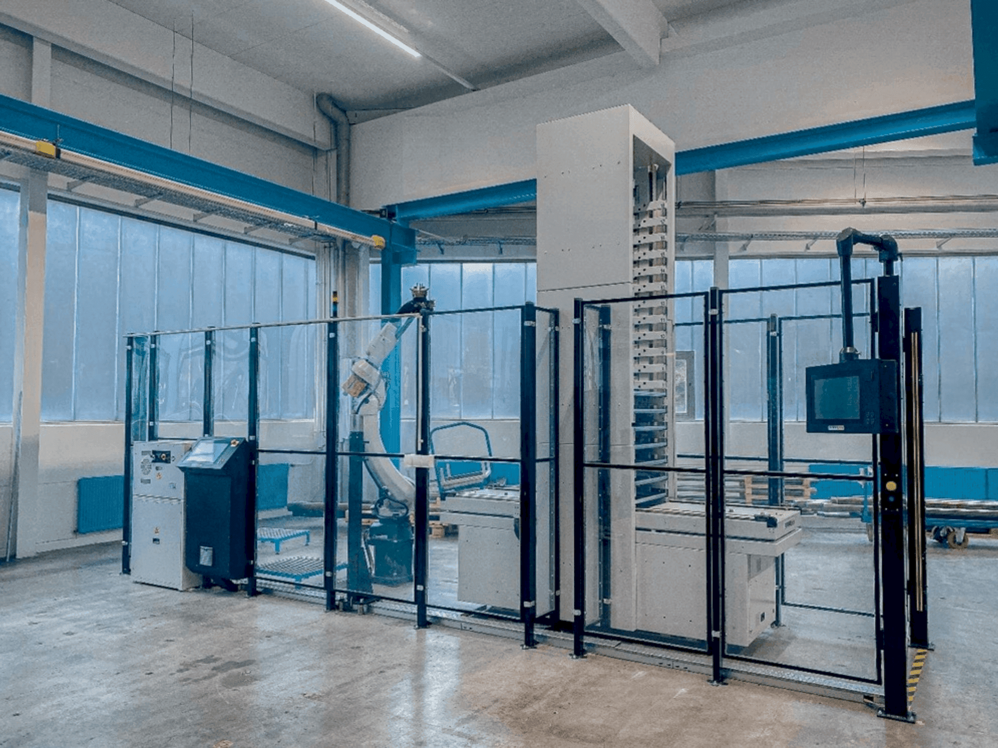 Front view of FANUC ARC Mate 120iD/35, M-20iD/35 machine