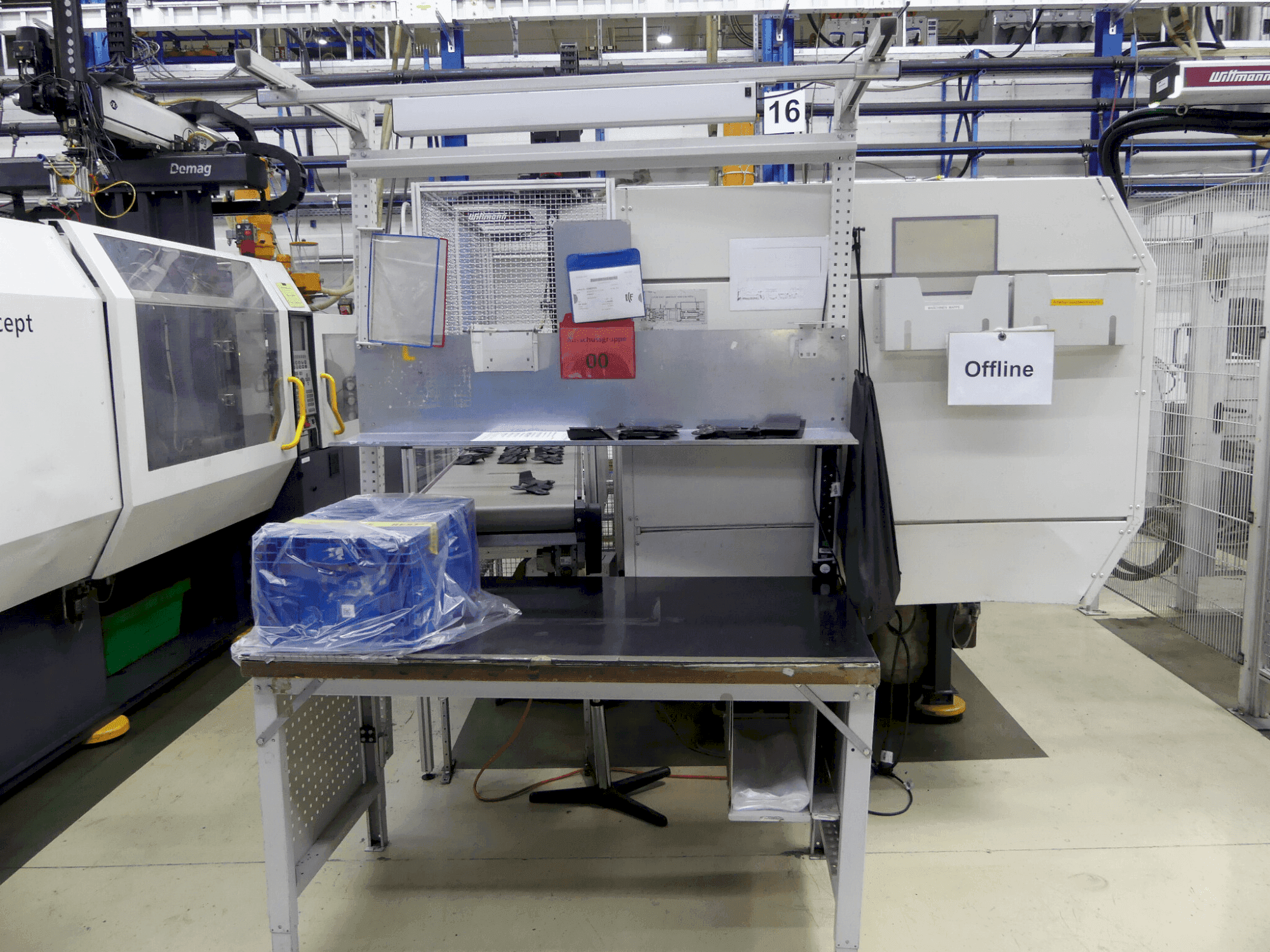 Front view of DEMAG Ergo-Tech 250-1450 machine