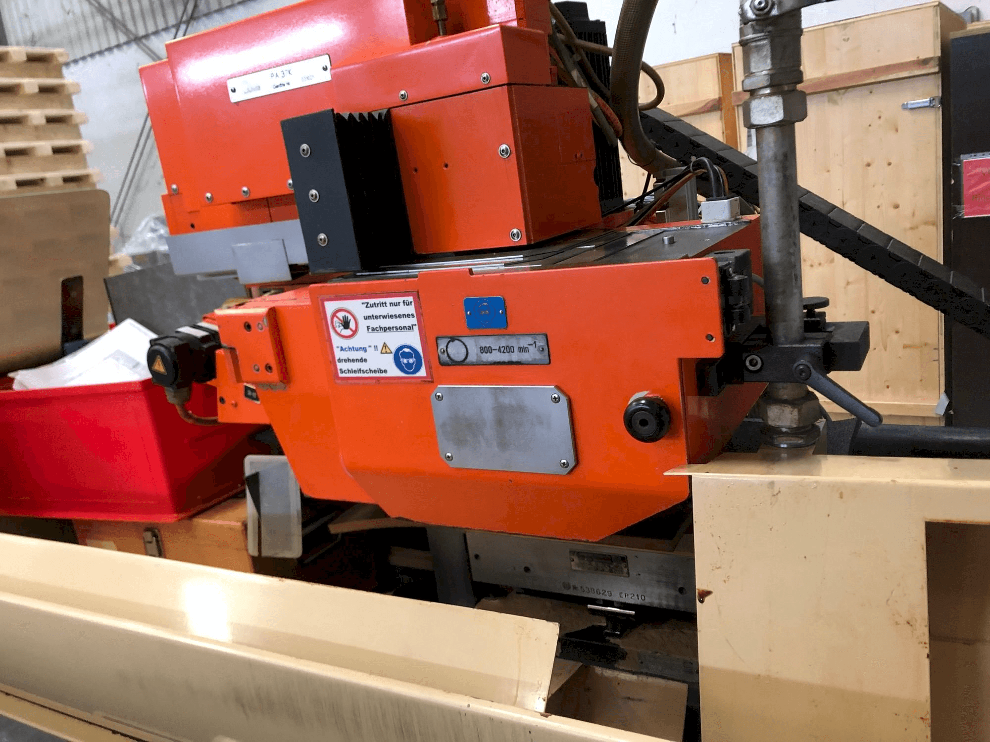 Front view of JUNG JF 525 N machine