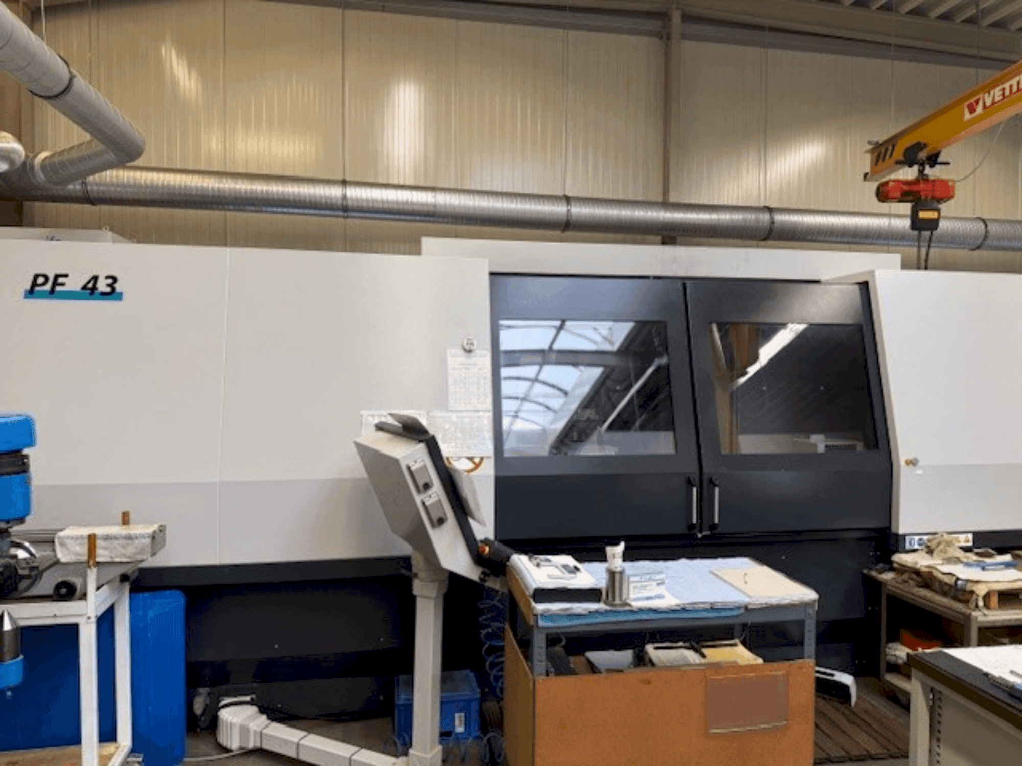 Front view of Schaudt GSN PF43 machine