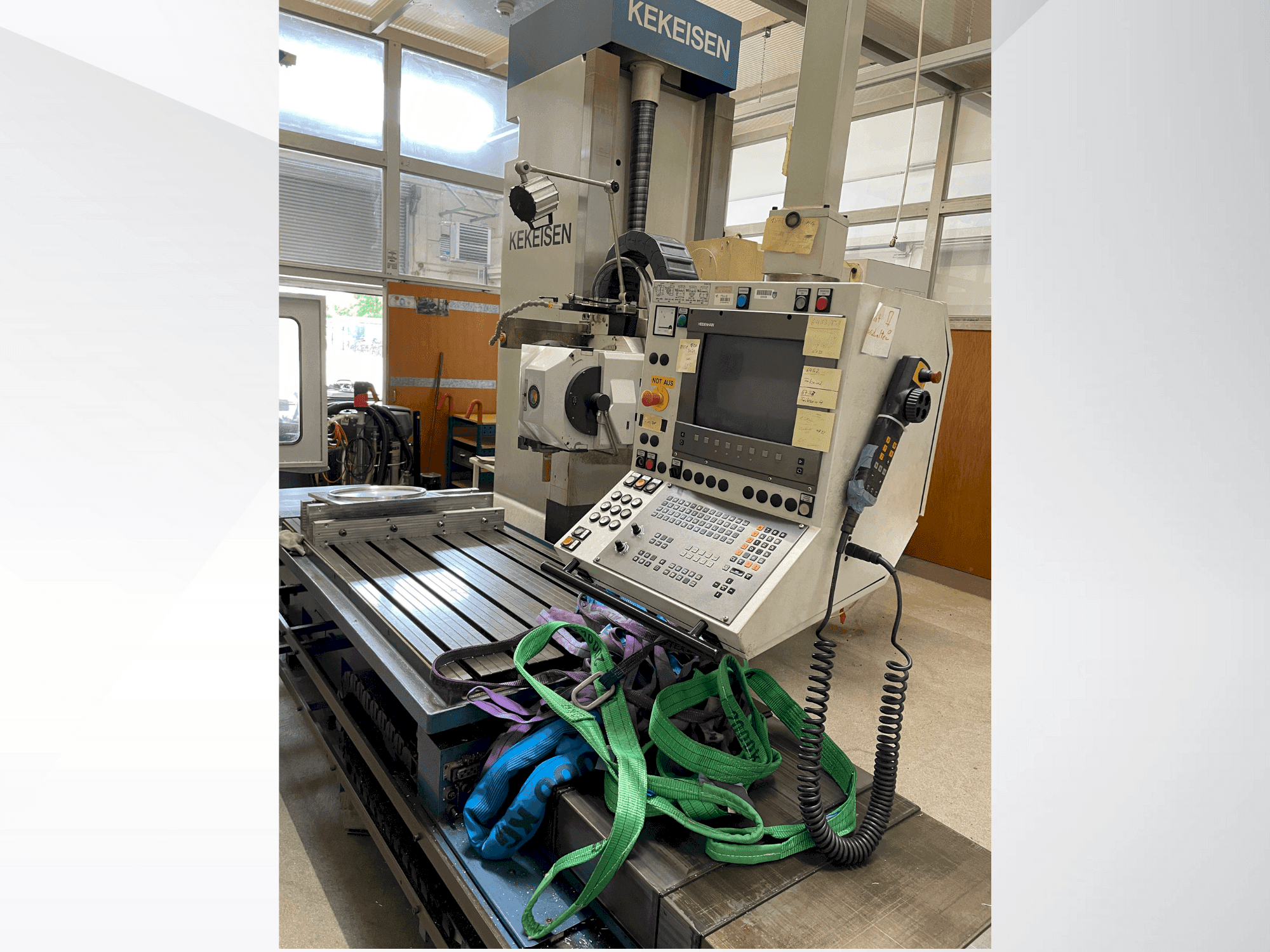 Front view of Kekeisen UBF 1600/15 machine