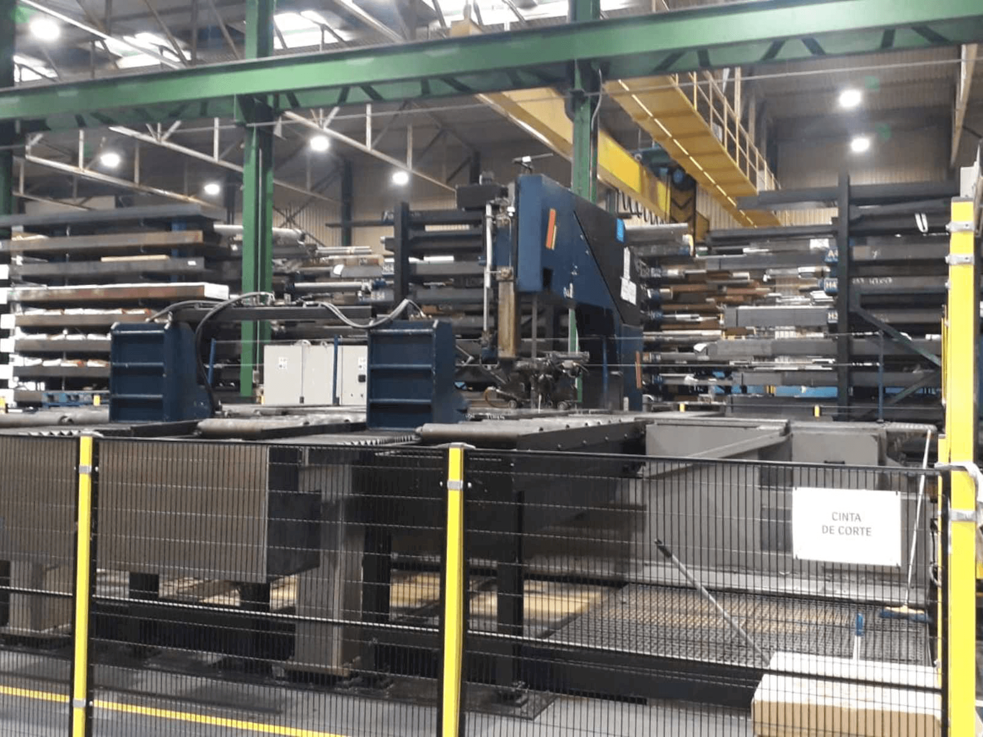 Front view of Friggi VAS OSF machine