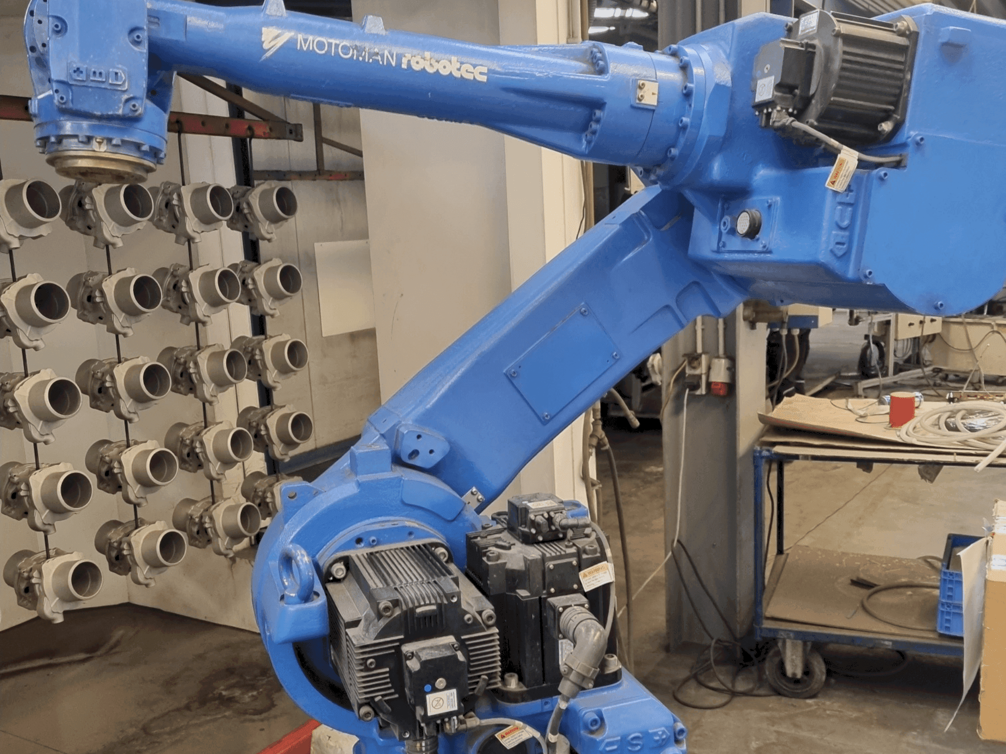 Front view of MOTOMAN UP50N machine