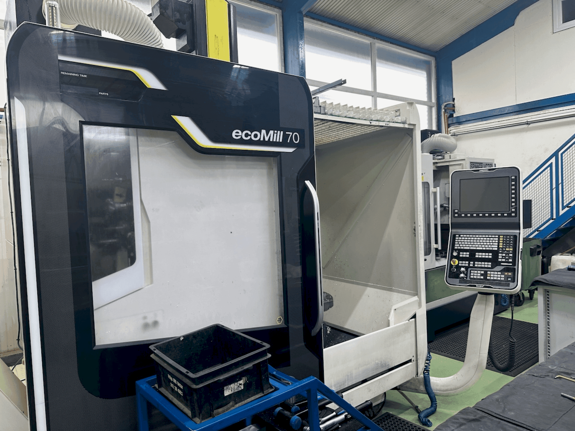 Front view of DMG MORI ecoMill 70 machine