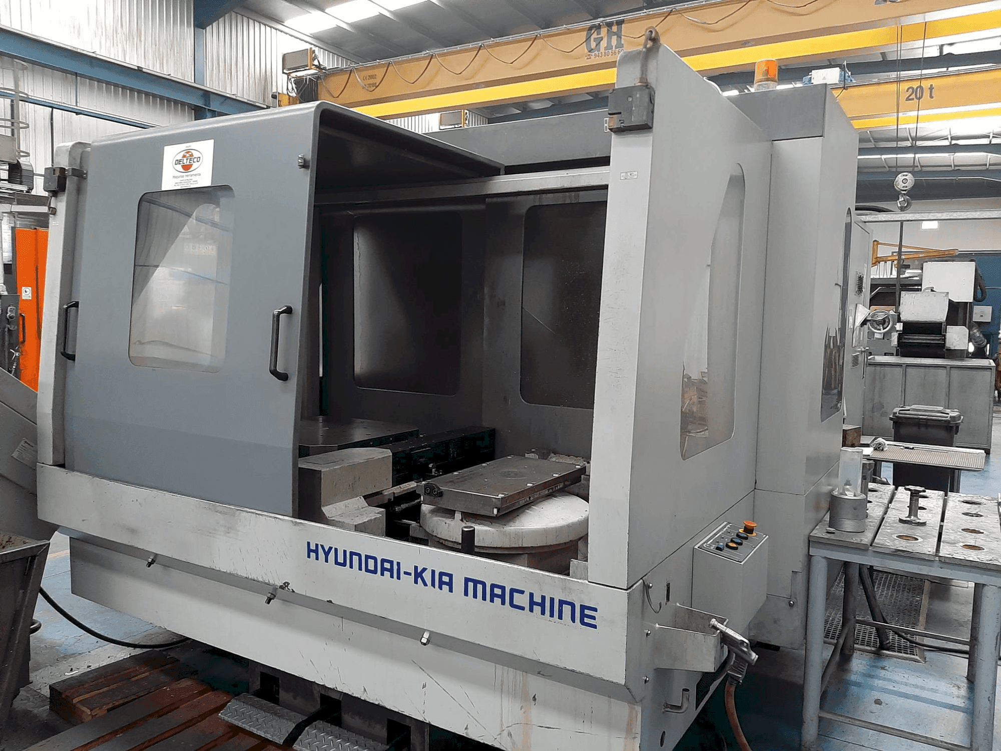 Front view of Hyundai KH-63G machine