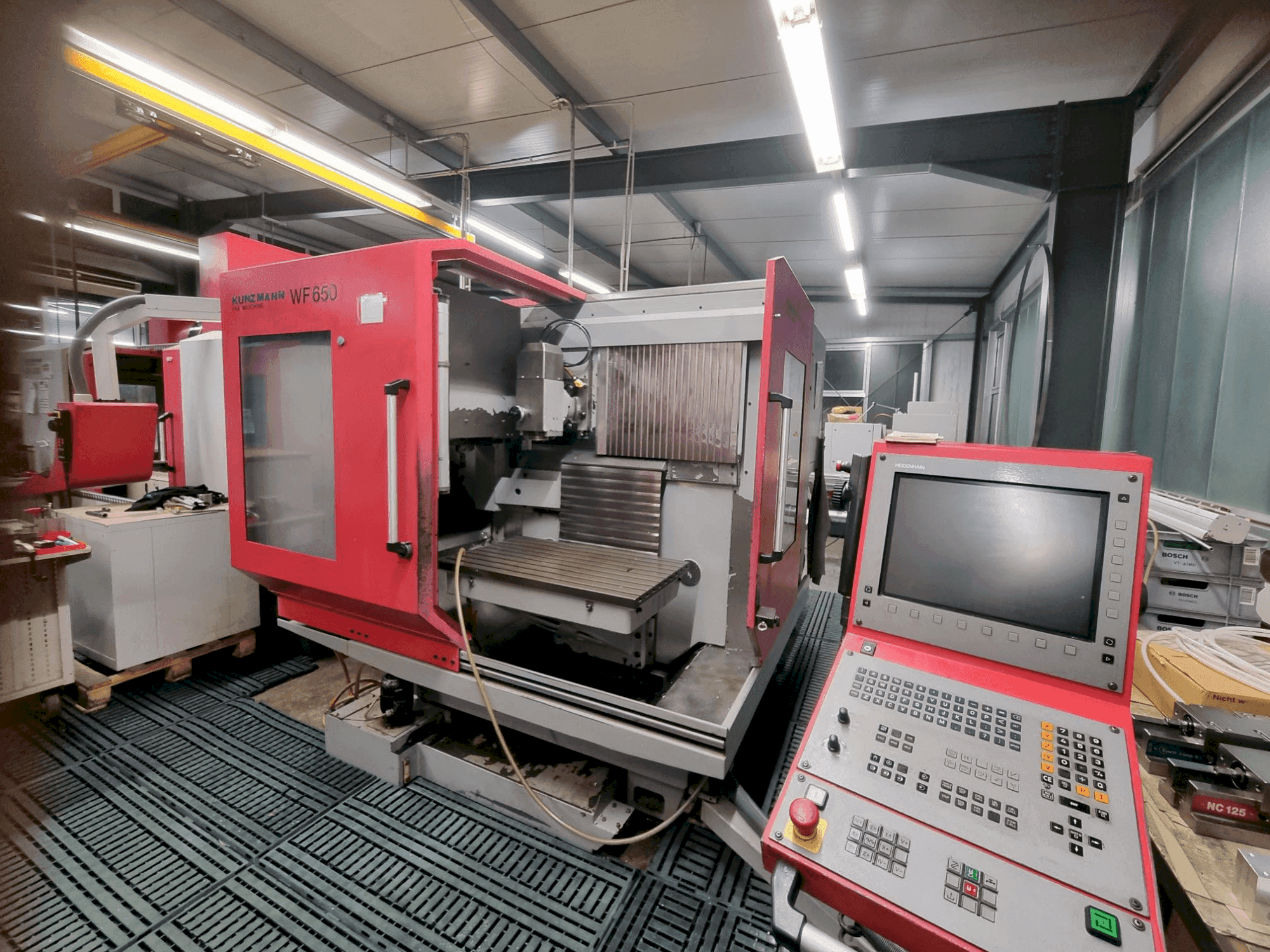 Front view of KUNZMANN WF 650 machine